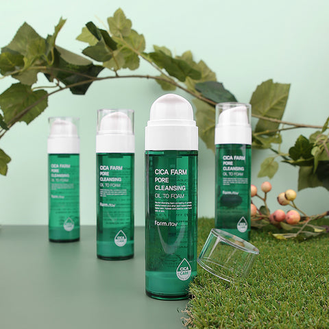 Farmstay Cica Farm Pore Cleansing Oil to Foam 115ml