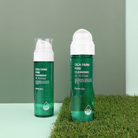 Farmstay Cica Farm Pore Cleansing Oil to Foam 115ml