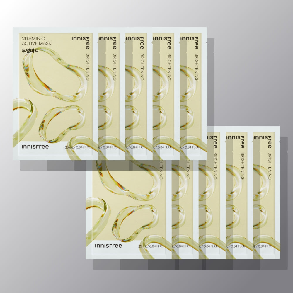 Innisfree Active Mask Vita C [Brightening] 25ml (10 sheets)