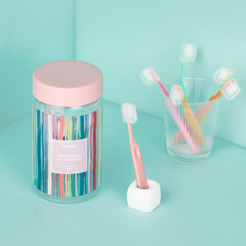 Kundal Deep Clean Antibacterial Ultra-fine Baby Toothbrush Set (12 pcs)