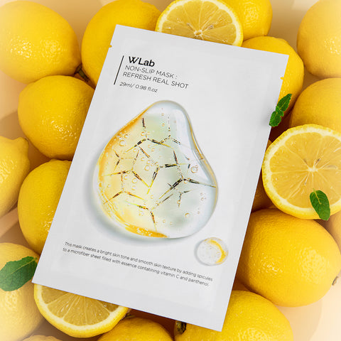 W.Lab Non-Slip Mask Refresh Real Shot (1 sheet, 29ml)