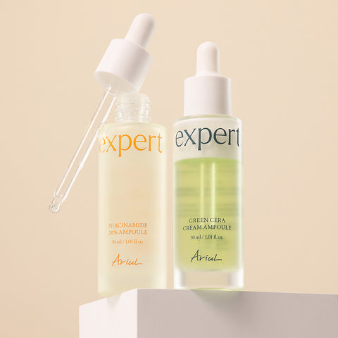 Ariul Niacinamide 20% Ampoule + Green Cera Cream Ampoule 2-piece Set