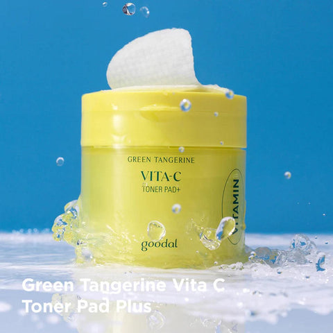 Soonsu Beauty Green Tangerine Vita C Toner Pad Plus 70pads application use