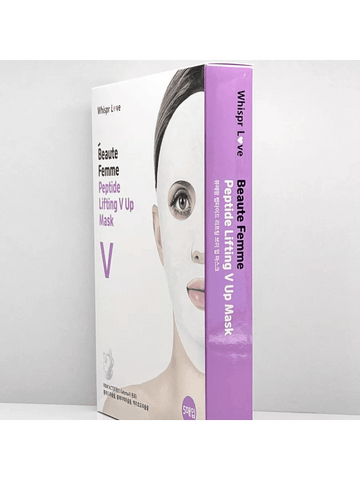Soonsu Beauty Beaute Femme Peptide Lifting V Up Mask side view