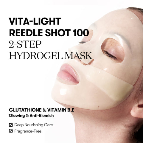 VT Vita-Light Reedle Shot 100 2 Step Hydrogel Mask