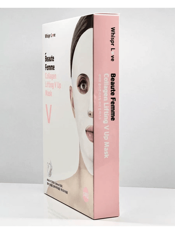 Soonsu Beauty Beaute Femme Collagen Lifting V Up Mask side view