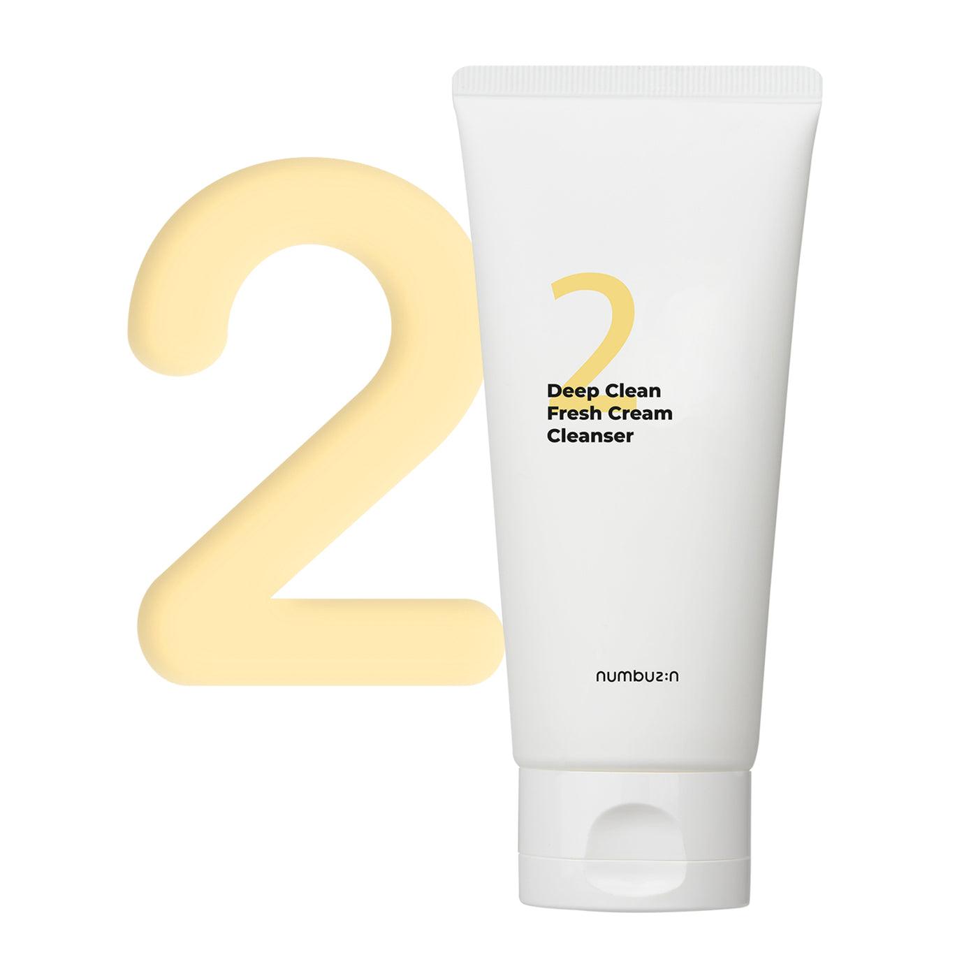 Soonsu Beauty No.2 Deep Clean Fresh Cream Cleanser front view