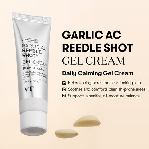 VT Garlic AC Reedle Shot Gel Cream 50ml