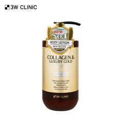 3W CLINIC Collagen & Luxury Gold Body Lotion 750ml