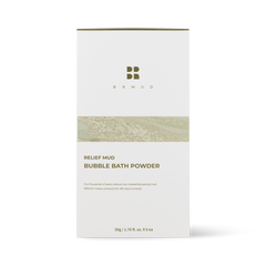BRMUD Relief Mud Bubble Bath Powder Pack 50g 6pcs