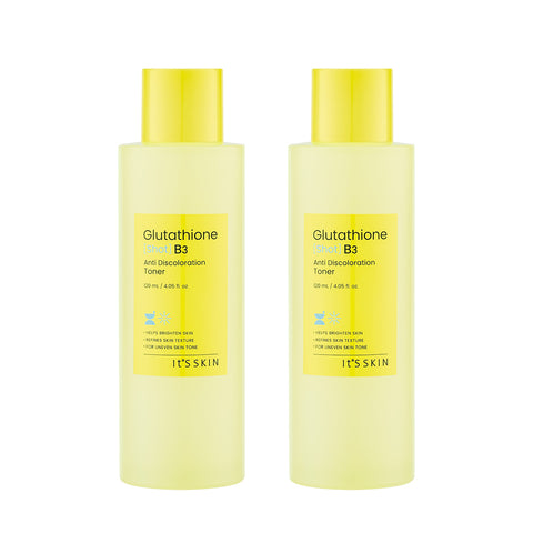It's Skin Glutathione Shot B3 Clear Tone Toner 120ml (2 pack)