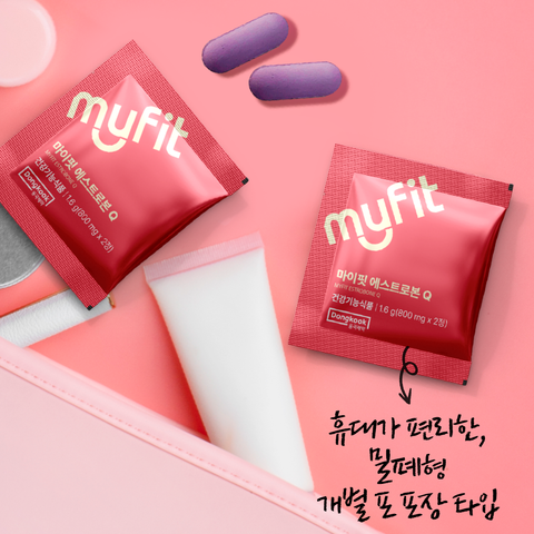 DongKook MyFit Estrobon Q 800 mg 60 Tablets (1 Box)