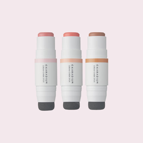 Karadium Cream Blusher Glow Cheek Stick (1+1)