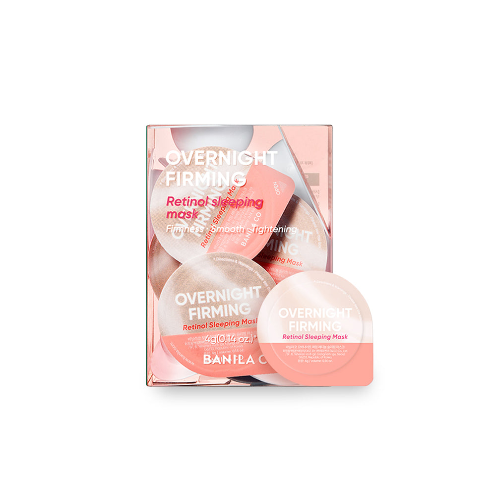 Banila Co Overnight Firming Retinol Sleeping Mask Travel Kit 4g x 12
