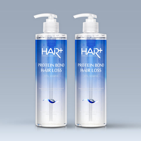 HairPlus Biotin Protein Bond Repair Shampoo 500ml (2 Pack)