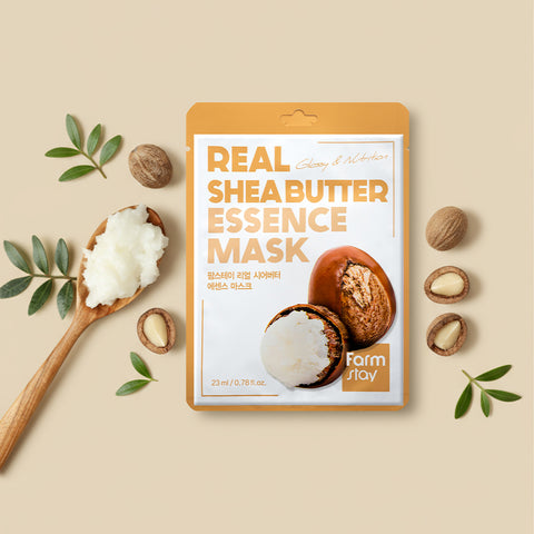 Farmstay Real Shea Butter Essence Mask 23ml (10 sheets)