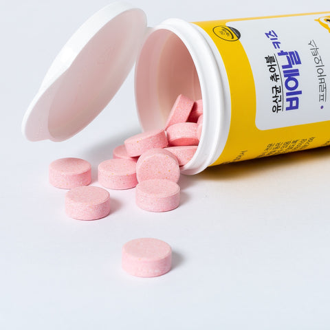 BNRMall Kids Probiotic Chewable Tablets 1000mg x 60 1-Month Immune Bone & Digestive Support