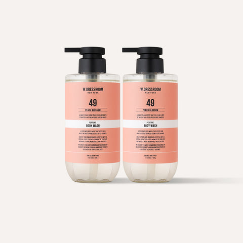 W.Dressroom Perfume Body Wash No.49 Peach Blossom 500g (2 Pack)