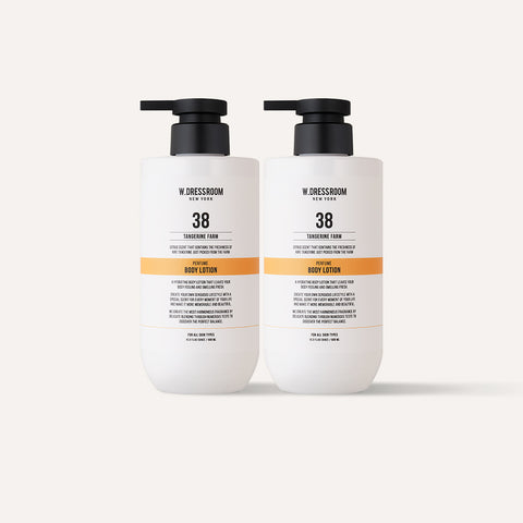W.Dressroom Perfume Body Lotion No.38 Tangerine Farm 500ml (2 Pack)