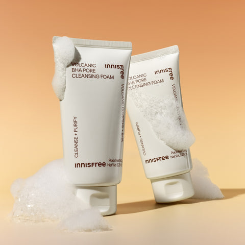 Innisfree Volcanic BHA Pore Foam Cleanser 150ml (2 Pack)