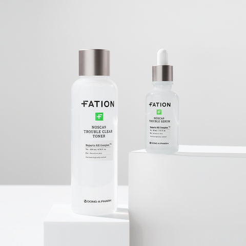 FATION Nosca9 Trouble Toner + Serum 2-Piece Set