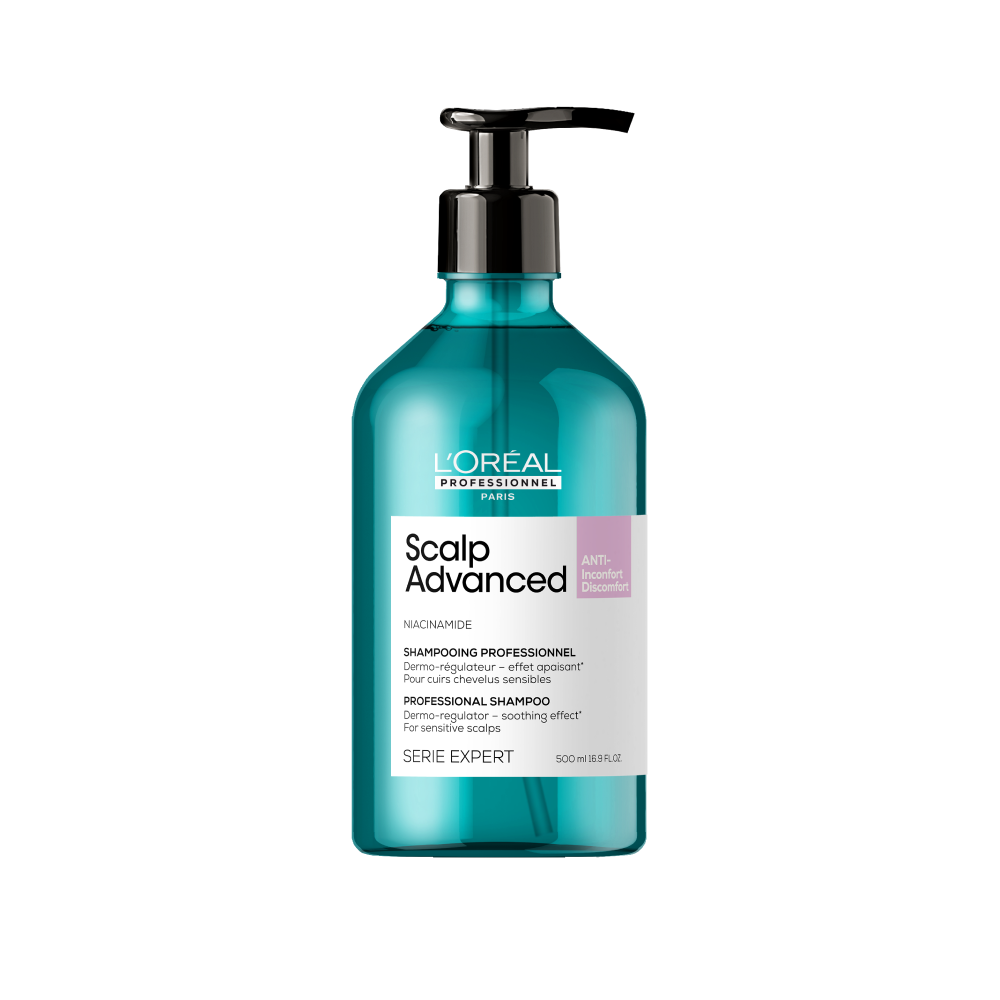 L'Oreal Professionnel Scalp Advanced Anti-Discomfort Shampoo 500ml (Sensitive Scalp)
