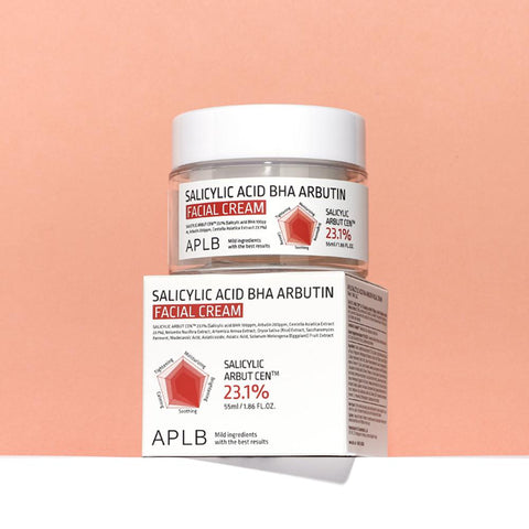 APLB Salicylic Acid (BHA) & Arbutin Facial Cream 55ml (3 Pack)