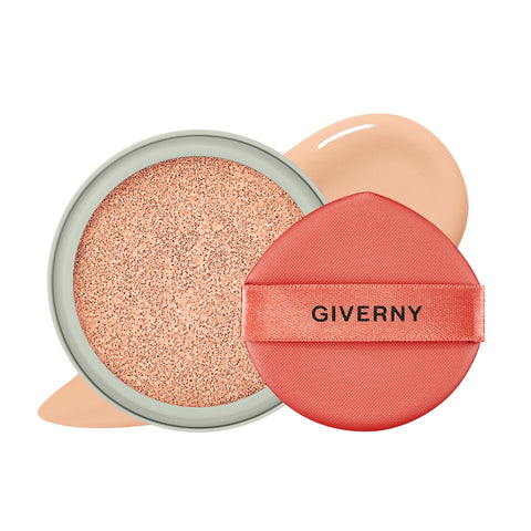 Giverny Close-Fit Cover Cushion 12g - 1 Full + 2 Refills + 7 Puffs Set