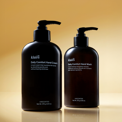 Dear Klairs Daily Comfort Hand Wash + Cream Set (370 ml)