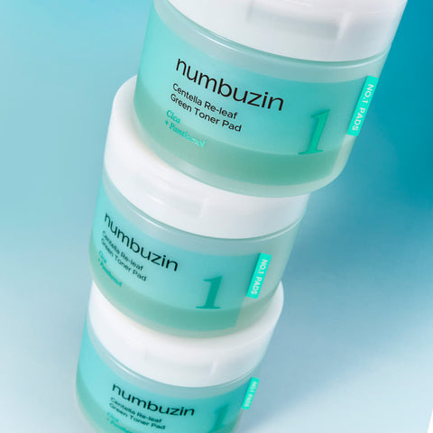 numbuzin No.1 Cica Centella Releaf Green Toner Pad 70P