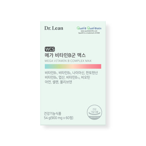 Dr. Lean Mega Vitamin B Complex Max 6-Month Supply