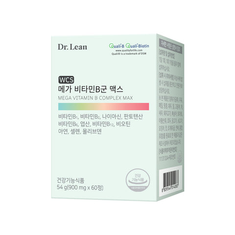 Dr. Lean Mega Vitamin B Complex Max 4-Month Supply