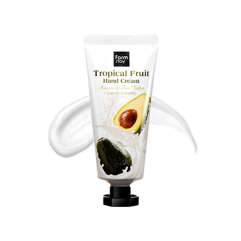 Farmstay Tropical Fruits Hand Cream Avocado & Shea Butter 50g