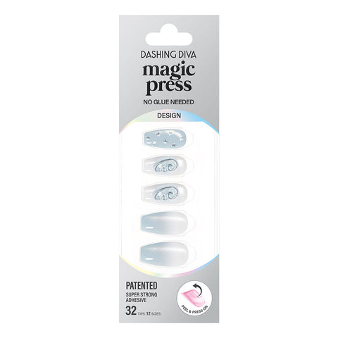 Dashing Diva Magic Press Angel Haze (Coffin) Nail Tips
