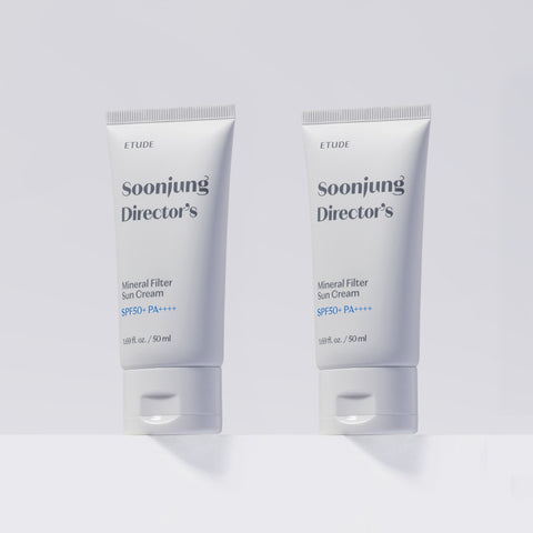 ETUDE SoonJung Director Mineral Sunscreen 50ml (2 Pack)