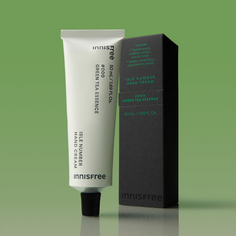 Innisfree Isle Number Hand Cream (Green Tea Essence) 50 mL