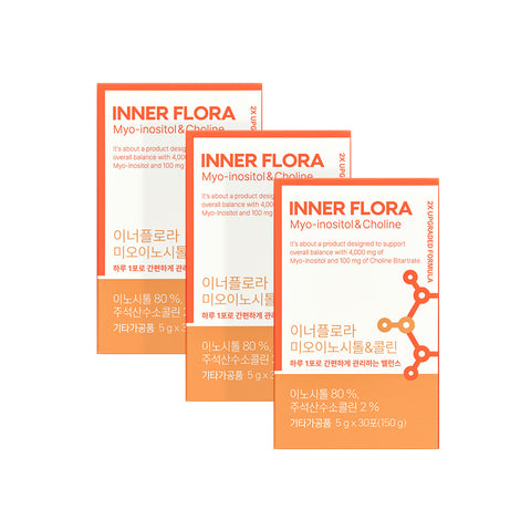 New Origin InnerFlora Myo-Inositol & Choline 30-Day Supply (3 Pack)