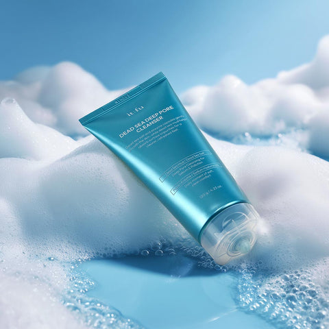 Itfu Dead Sea Salt Enzyme Deep Cleansing Cream Foam 120g