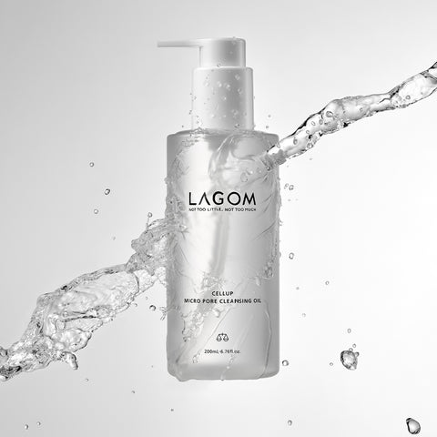 Lagom Micro Foam Cleanser 150ml + Cleansing Oil 200ml (2-Piece Set)