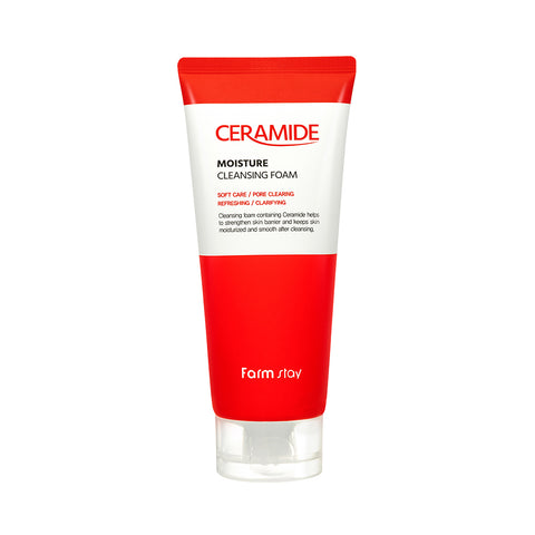 Farmstay Ceramide Moisture Cleansing Foam 180ml