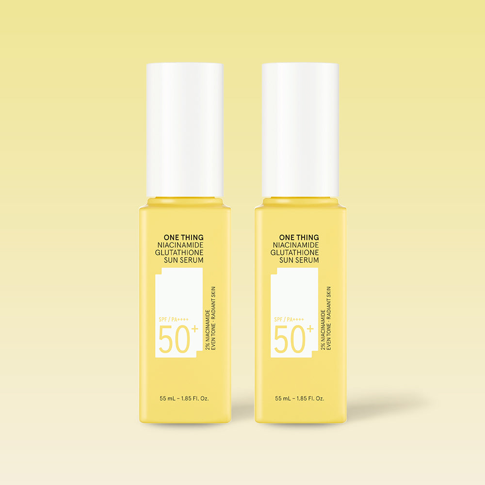One Thing Niacinamide Glutathione Sun Serum+ 55ml (2 Pack)