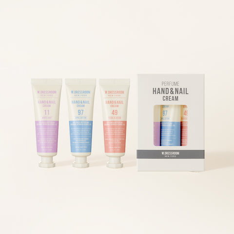 W.Dressroom Hand & Nail Cream 30ml 3-Piece Set