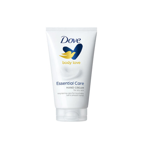 Dove Foaming Hand Wash Deep Moisture 240ml 2pcs + Hand Cream Essential Care 75ml 2pcs
