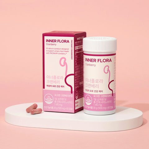 New Origin Innerflora Cranberry 30 Capsules x 2 (2-Month Supply)