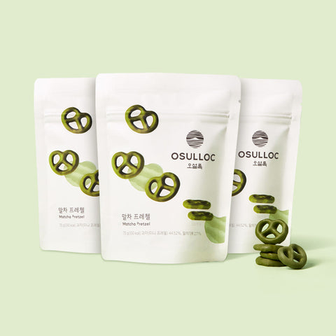 OSULLOC Matcha Pretzel 3P 70g