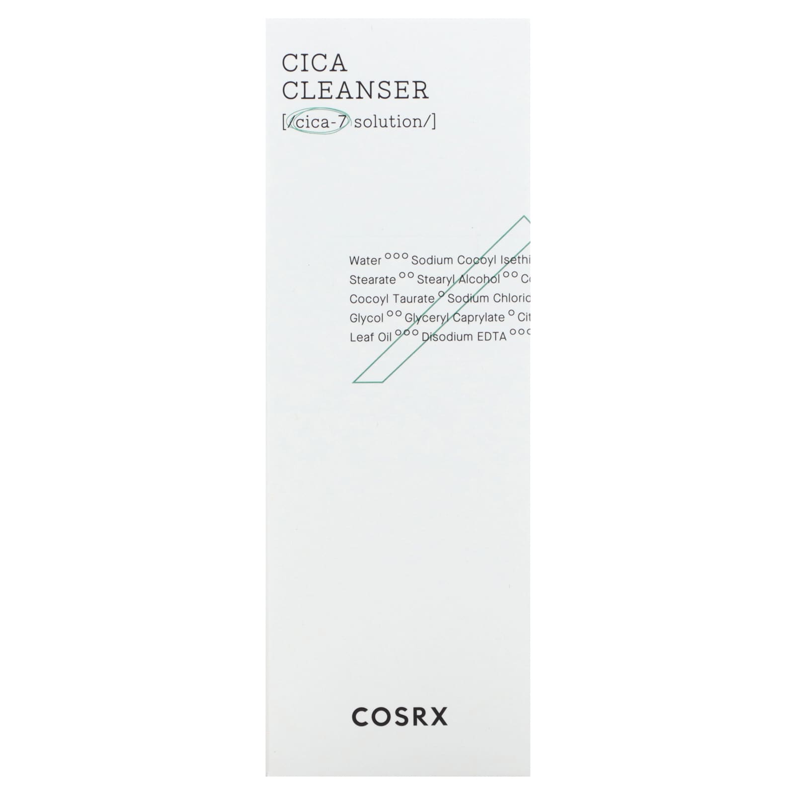 Soonsu Beauty Cica Cleanser Cica-7 Solution front view