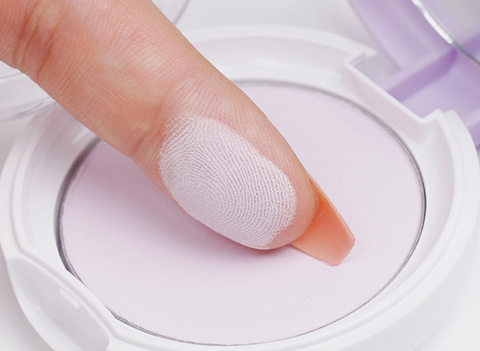 I'M MEME Purple Cotton Tone Control Sun Base + Pact 2-Piece Set (Makeup Base)