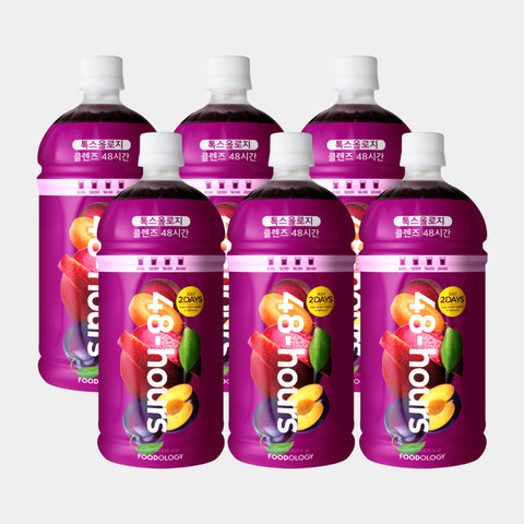Foodology Toxology Cleanse 48-Hour Fasting Juice (6 Pack)