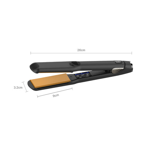 Glampalm Glam Muse Classic Flat Semi-Wide Pango Iron GP313 32mm