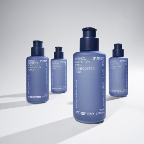 Innisfree Retinol PDRN Ampoule 25ml + Retinol PDRN Toner 170ml (2-Piece Set)